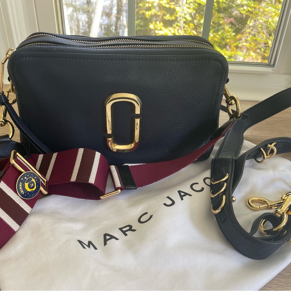 Marc Jacobs Navy Softshot Bag